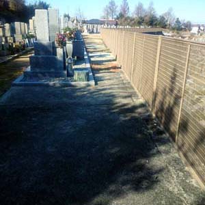 東かがわ市　市営墓地　白鳥霊園