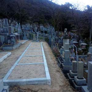 高松市　市営墓地　姥ヶ池東墓地